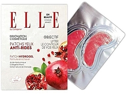Hydrogel Patch with Pomegranate Extract - Elle By Collagena Pomegranate Anti-Wrinkle Hydrogel Patches — photo N3