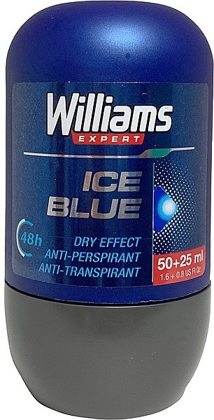 Roll-On Deodorant - Williams Expert Ice Blue Roll-On Anti-Perspirant Dry Effect — photo N4