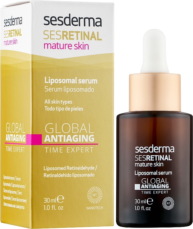 Rejuvenating Liposomal Serum "Youth Expert" - Sesderma Sesretinal Mature Skin Liposomal Serum Global Antiaging — photo N2