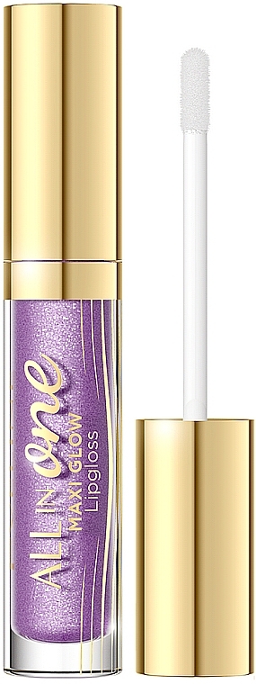 Lip Gloss - Eveline Cosmetics All In One Maxi Glow Lipgloss — photo N1