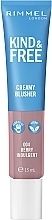 Fragrances, Perfumes, Cosmetics Cream Blush - Rimmel London Kind & Free Creamy Blusher