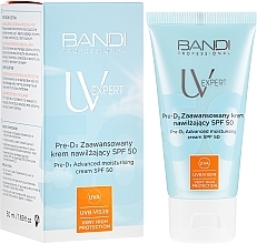 Fragrances, Perfumes, Cosmetics Moisturizing Sun Face Cream - Bandi Professional UV Expert Advanced Moisturising Cream SPF50