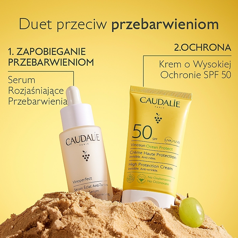 Sunscreen SPF50 - Caudalie Vinosun High Protection Cream SPF50 — photo N8