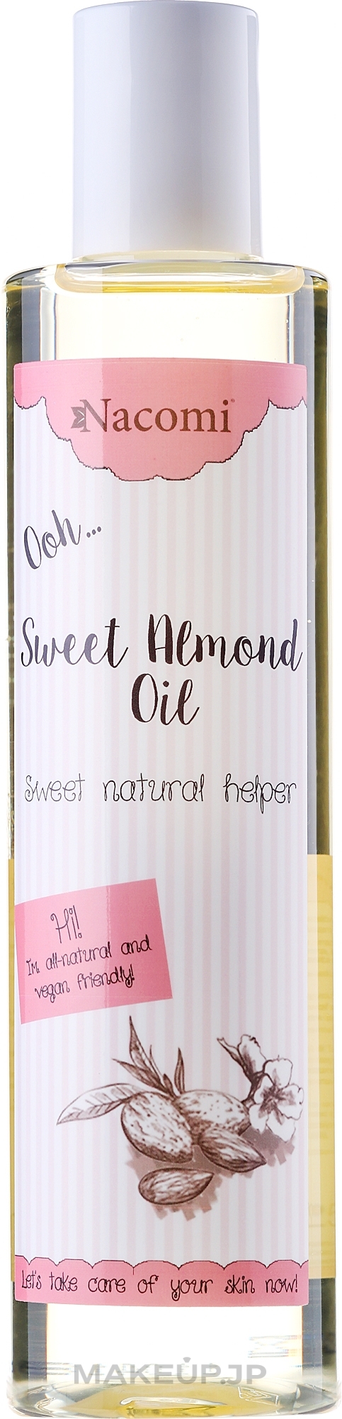 Sweet Almond Body Oil - Nacomi Natural — photo 250 ml