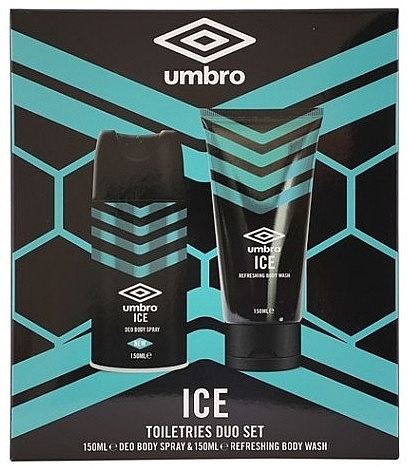 Umbro Ice - Set (deo/150 ml + sh/gel/150 ml) — photo N1