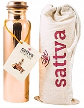 Fragrances, Perfumes, Cosmetics Copper Water Bottle, 950 ml, smooth - Sattva Copper Water Bottle