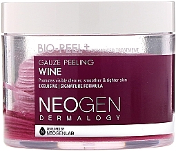 Red Wine Peeling Pads - Neogen Dermalogy Bio Peel Gauze Peeling Wine — photo N2