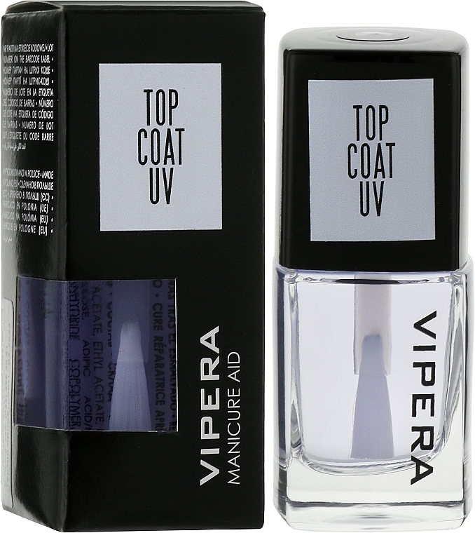 Nail Top Coat - Vipera Top Coat Neon UV  — photo N2