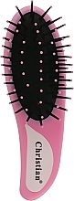 Fragrances, Perfumes, Cosmetics Hair Brush, CR-4008, pink - Christian