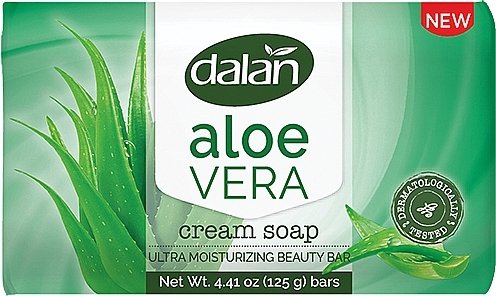 Toilet Soap 'Aloe Vera' - Dalan Cream Soap — photo N1