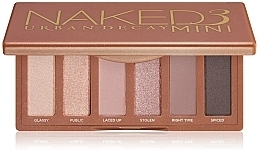 Fragrances, Perfumes, Cosmetics Eyeshadow Palette - Urban Decay Naked3 Mini palette