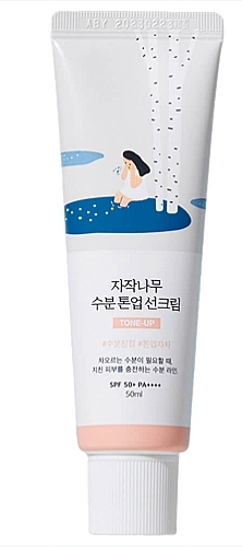 Toning Sunscreen - Round Lab Birch Juice Moisturizing Tone-Up Sunscreen SPF50+ PA++++ — photo N1