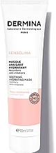 Fragrances, Perfumes, Cosmetics Soothing & Moisturizing Face Mask - Dermina Senselina Soothing Hydrating Mask