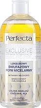 Fragrances, Perfumes, Cosmetics Bi-Phase Micellar Water - Perfecta Exclusive Luxurious Biphasic Micellar Water