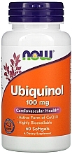 Capsules "Ubiquinol", 100mg - Now Foods Ubiquinol 100mg Softgels — photo N22