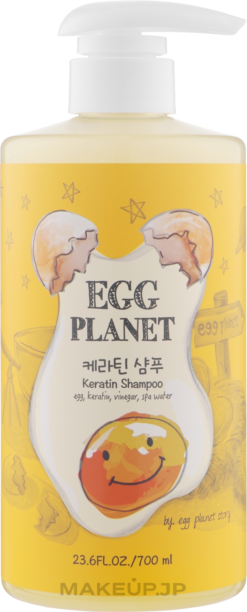 Keratin Shmapoo - Daeng Gi Meo Ri Egg Planet Keratin Shampoo — photo 700 ml