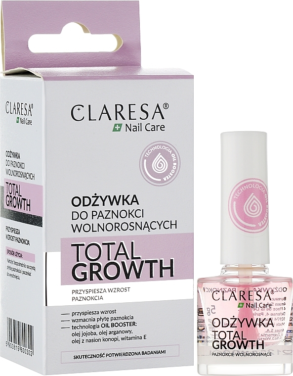 Nail Conditioner - Claresa Total Growth Nail Conditioner — photo N2