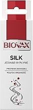 Hair Shine & Softness Spray with Silk Proteins - Biovax Silk Sprey — photo N1