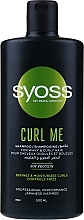 Fragrances, Perfumes, Cosmetics Shampoo for Wavy & Curly Hair - Syoss Curl Me Shampoo