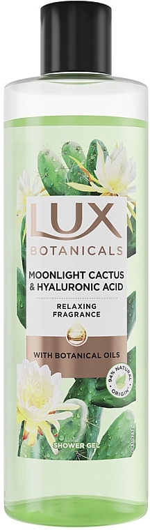 Cactus and Hyaluronic Acid Shower Gel - Lux Botanicals Moonlight Cactus & Hyaluronic Acid Shower Gel — photo N1