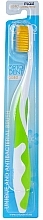 Toothbrush, green - Orto-Dent Gold Maxi Toothbrush — photo N1