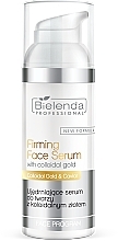 Fragrances, Perfumes, Cosmetics Colloidal Gold Firming Face Serum - Bielenda Professional Program Face Firming Face Serum With Colloidal Gold