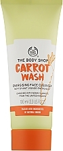 Fragrances, Perfumes, Cosmetics Carrot Cleansing Gel - The Body Shop Carrot Wash Energizing Face Cleanser