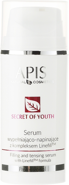 Wrinkle Filling and Firming Face Serum - APIS Professional Secret Of Youth Filling And Tensing Serum — photo N1