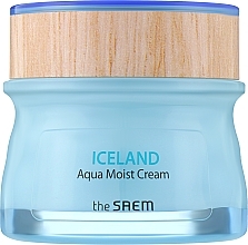 Fragrances, Perfumes, Cosmetics Moisturizing Face Cream - The Saem Iceland Aqua Moist Cream