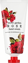 Anti-Aging Hand Cream "Damask Rose" - Jigott Secret Garden Rose Hand Cream — photo N1