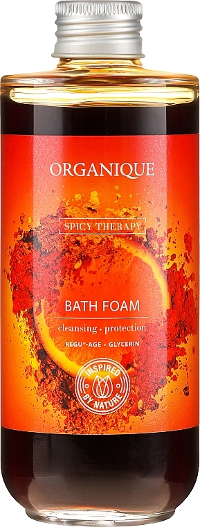 Stimulating and Moisturizing Spicy Bath Foam - Organique Spicy Therapy — photo N1