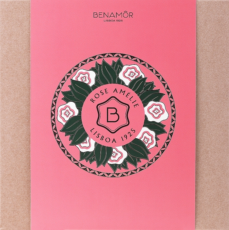 Set - Benamor Rose Amelie (b/cr/150ml + b/lot/100ml + cr/30ml + sh/cr/100ml) — photo N2