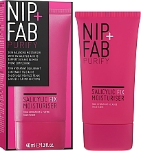 Face Cream with Salicylic Acid - NIP+FAB Salicylic Fix Moisturiser Cream — photo N7