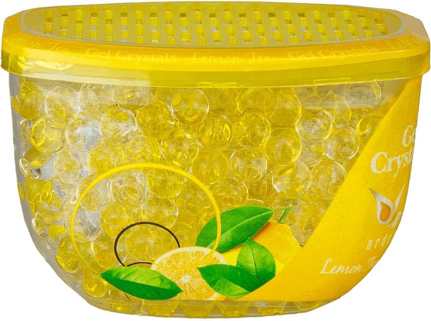 Lemon Tea Gel Air Freshener - Ardor Air Freshener Gel Crystals Lemon Tea — photo N1