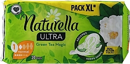 Sanitary Pads, 20pcs - Naturella Green Tea Magic — photo N2