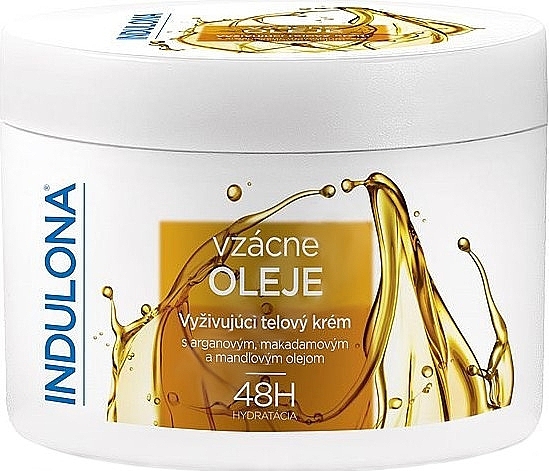 Nourishing Oil Body Cream - Indulona Nourishing Body Cream With Rare Oils — photo N1