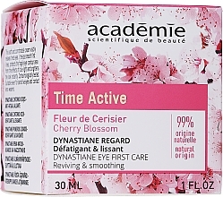 Fragrances, Perfumes, Cosmetics Smoothing Eye Cream - Academie Time Active Cherry Blossom Dynastiane Eye First Care