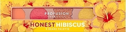 Eyeshadow Palette - Profusion Cosmetics Blooming Hues 5-Shade Palette — photo N2