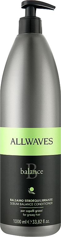 Oily Hair Conditioner - Allwavs Balance Sebum Balancing Conditioner — photo N2