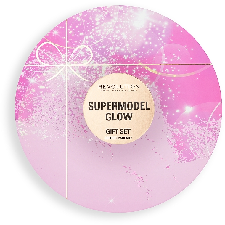 Set, 14 products - Makeup Revolution Super Model Glow Set — photo N2