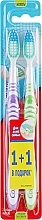 Fragrances, Perfumes, Cosmetics Expert Cleaning Toothbrush Set, medium, purple + green - Colgate Expert Cleaning Medium Toothbrush