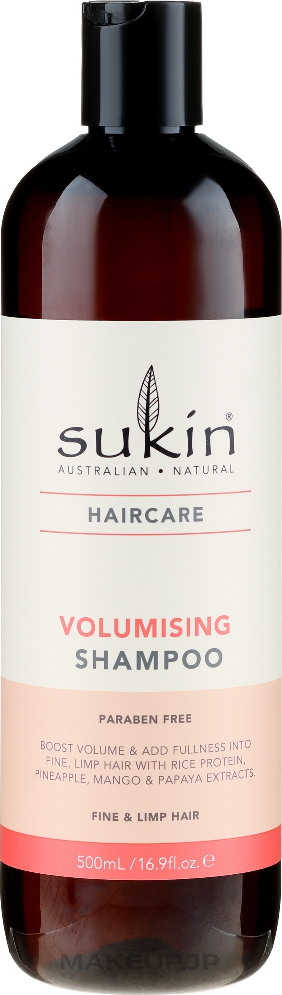 Hair Volume Shampoo - Sukin Volumising Shampoo — photo 500 ml