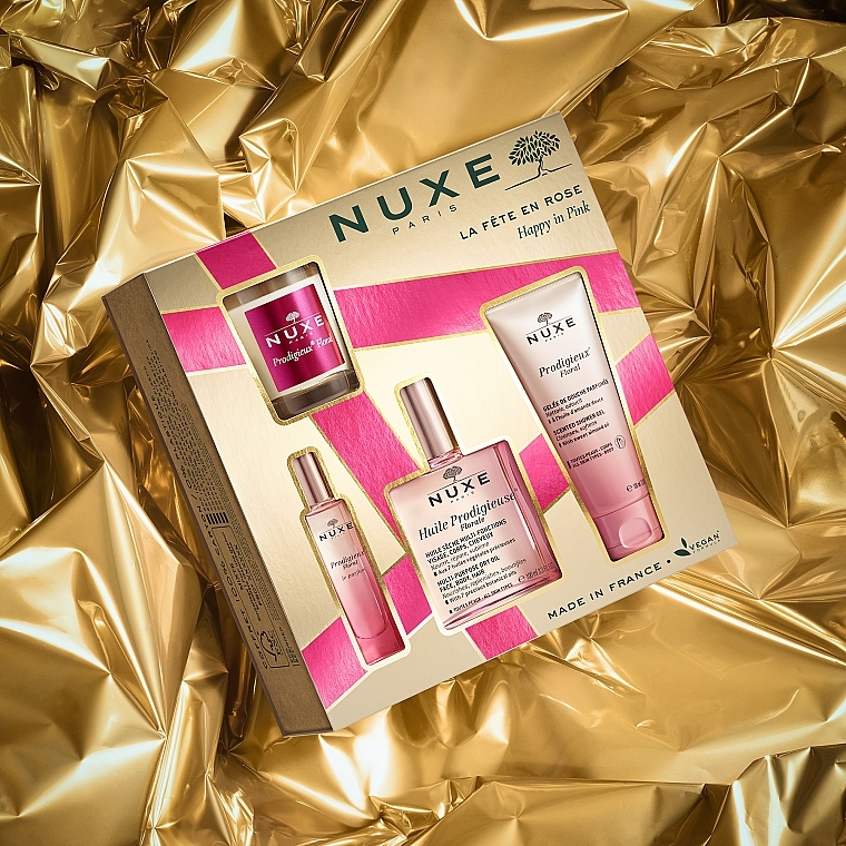 Nuxe Prodigieux Floral - Set (parf/15ml + oil/100ml + sh/gel/100ml + candle/70g) — photo N3