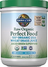 Fragrances, Perfumes, Cosmetics Raw Organic Wheat Grass Food Supplement - Garden of Life Raw Organic Perfect Food Wheat Grass Juice Unflavored