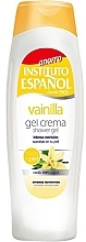 Fragrances, Perfumes, Cosmetics Shower Cream-Gel "Vanilla" - Instituto Espanol Vanilia Shower Gel