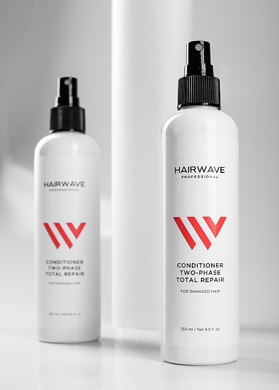 Biphase Conditioner for Damaged Hair "Total Repair" - HAIRWAVE Two-Phase Conditioner For Damaged Hair — photo N3