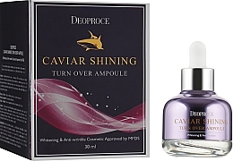 Caviar Shining Serum - Deoproce Caviar Shining Turn Over Ampoule — photo N1