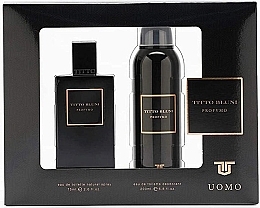 Titto Bluni Profumo Uomo - Set (edt/75ml + deo/200ml) — photo N1