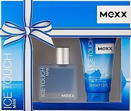 Fragrances, Perfumes, Cosmetics Mexx Ice Touch Man - Set (edt/30ml + sh/gel/50ml)