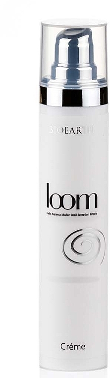 Face Cream with Snail Mucin Extract (79%) - Bioearth Loom Snail Secretion Light Face Cream — photo N2